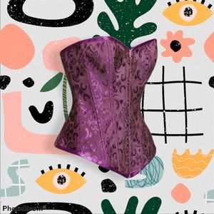 #20 Waist Cincher Bustier Boned Corset